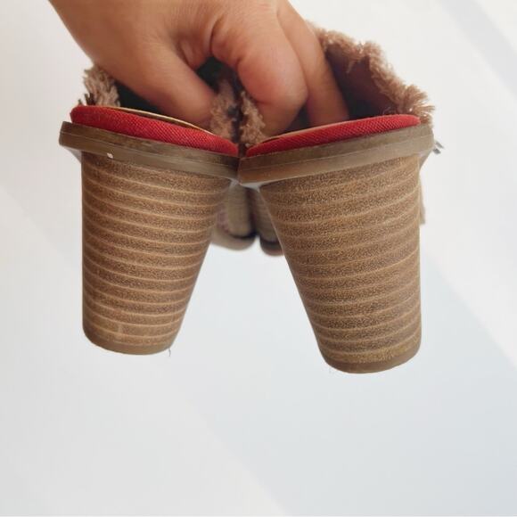 Lucky Brand Leyshia Wedge Heel Mule Woven - Picture 5 of 6